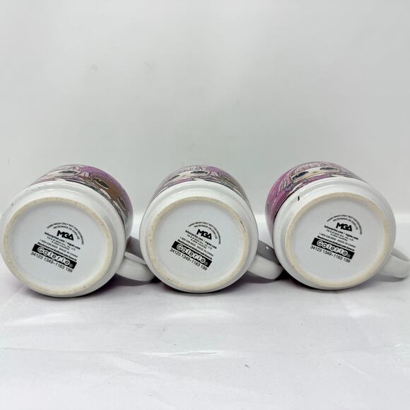 LOL Surprise Set of 3 Ceramic Mugs Cups Pink MGA Kids Cartoon Coffee Tea 8oz - Picture 4 of 7